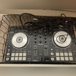 PIONEER DJ Controller with Silver and Black Finish